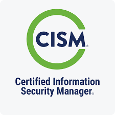 CISM certification badge issued by ISACA